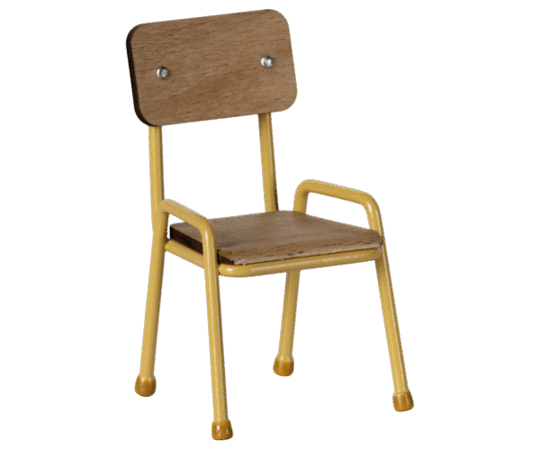 Maileg - kėdutė peliukams geltona