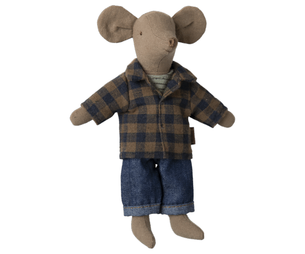 Maileg - peliukas tėtis